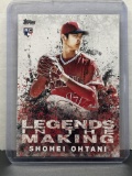 Shohei Ohtani 2018 Topps Legends in the Making Rookie RC Insert #LITM-2