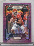 Jalen Hurts 2024 Panini Prizm Draft Picks Purple Wave Prizm #99