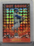 Mookie Betts 2022 Panini Mosaic Silver Mosaic Prizm Hot Sauce Insert #HS-1
