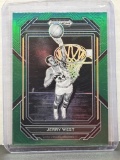 Jerry West 2023 Panini Prizm Draft Picks Green Prizm #81