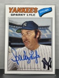 Sparky Lyle 2016 Topps Archives Auto #A65-SL