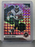 DeVonta Smith 2021 Panini Mosaic Pink Mosaic Prizm Rookie RC #305