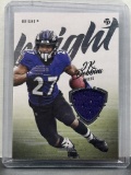 JK Dobbins 2021 Panini Luminance Bright Jersey Patch Insert #BB-JD