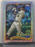 Christian Yelich 2025 Topps Chrome 1990 Design Mojo Refractor Insert #T89C-77