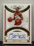 Spud Webb 2020-21 Panini Flawless Excellence Gold (#7/10) Auto #EXS-WEB