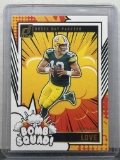 Jordan Love 2024 Panini Donruss Bomb Squad Insert #10