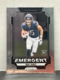 Rome Odunze 2024 Panini Prizm Emergent Rookie RC Insert #11