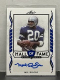 Mel Renfroe 2021 Leaf Hall of Fame Signatures Auto #HOF-MRI