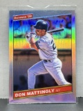 Don Mattingly 2020 Panini Donruss Optic Silver Prizm Retro 1986 Insert #R86-16