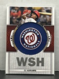 CJ Abrams 2023 Topps Commemorative Team Logo Patch Relic Insert #TLP-CJA