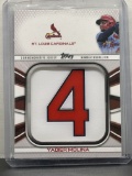 Yadier Molina 2022 Topps Player Jersey Number Medallion Insert #JNM-YM