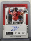 Tyler Stephneson 2021 Panini Contenders Rookie Ticket RC Auto #113