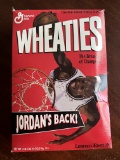 Michael Jordan Unopened Wheaties Box He's Back