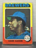 Hank Aaron 1975 Topps #660