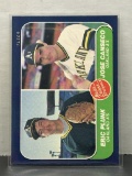Jose Canseco Eric Plunk 1986 Fleer Rookie RC #649