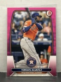 Yordan Alvarez 2023 Bowman Pink (#208/299) Border #29