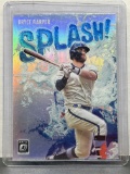 Bryce Harper 2022 Panini Donruss Optic Splash Silver Prizm Insert #SP-7