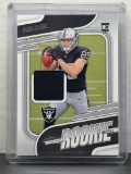 Brock Bowers 2024 Panini Absolute Rookie Materials Patch RC Insert #ARM-BBS
