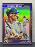 Aaron Judge 2021 Panini Donruss Optic Diamond Kings Silver Prizm Insert #2