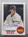 Chien-Ming Wang 2024 Topps Archives Auto #68FF-CW