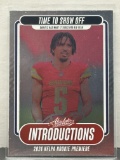 Jayden Daniels 2024 Panini Absolute Introductions Rookie RC Insert #I-JDS