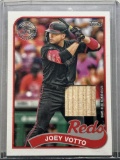 Joey Votto 2024 Topps 1989 Design Game Use Bat Memorabilia Insert #89BR-JV