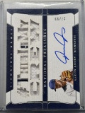 Aaron Ashby 2022 Panini National Treasures (#27/99) Signature Names Patch Auto #SN-AS