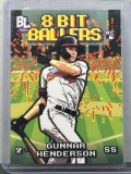 Gunnar Henderson 2023 Topps Big LEague 8 Bit Ballers Rookie RC Insert #8B-9