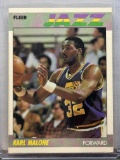 Karl Malone 1987-88 Fleer #68