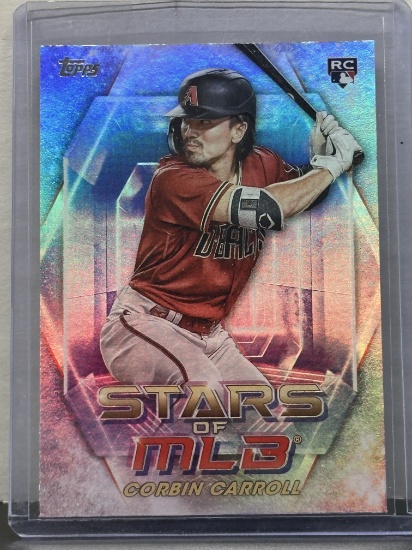 Corbin Carroll 2023 Topps Stars of MLB Rookie RC Insert #SMLB-34