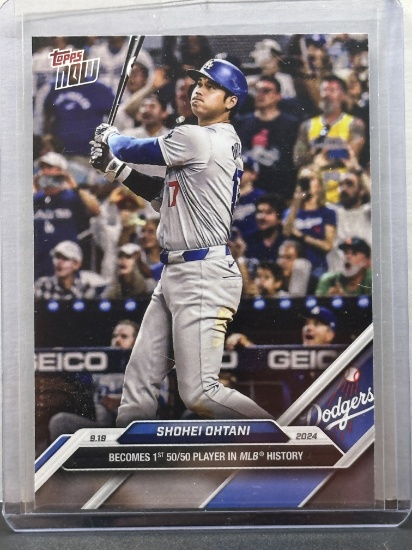 Shohei Ohtani 2024 Topps Now 1st 50/50 Player #722