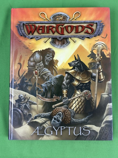 WarGods: AEgyptus, Rule book by Crocodile Games, Hardcover, 2004