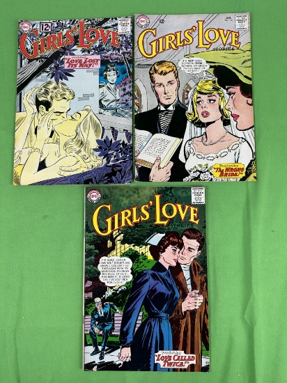 Girls' Love Stories 91, 100, 102