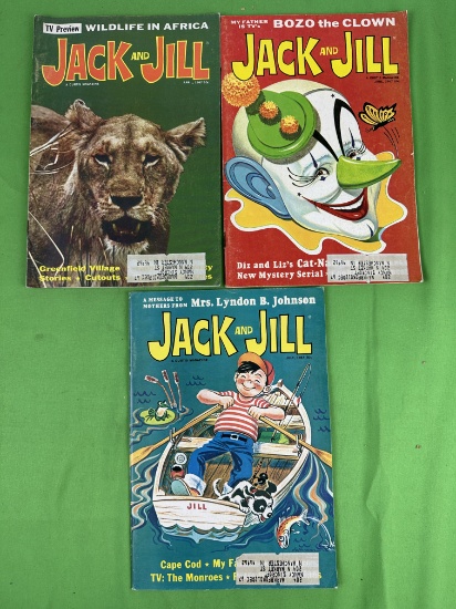 Jack and Jill Magazine Apr, Jun-Jul 1967