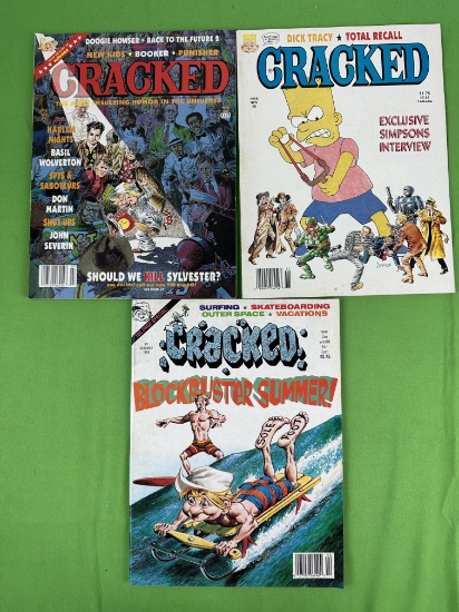 Cracked Magazine 254, 258, Cracked Blockbuster 3
