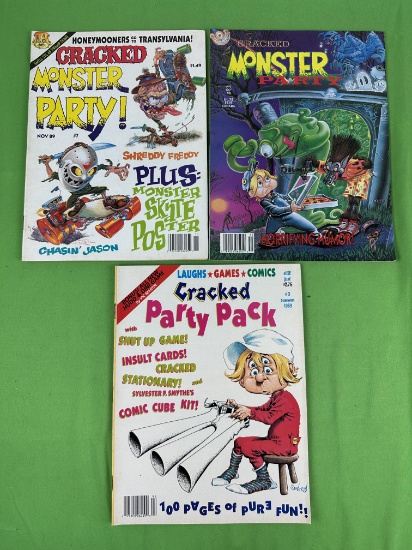 Cracked Monster Party 7, 10, Party Pack 3
