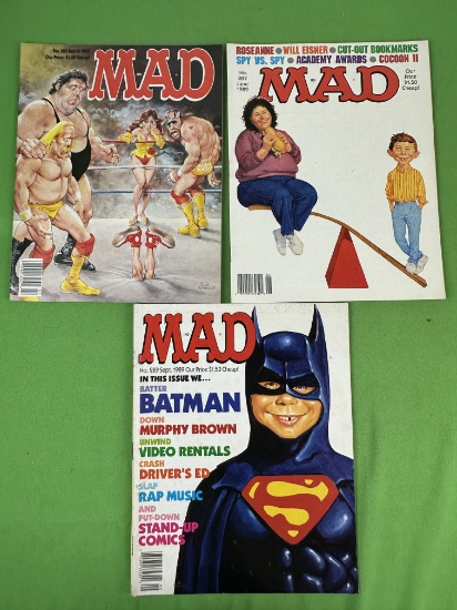 Mad Magazine 285, 287, 289