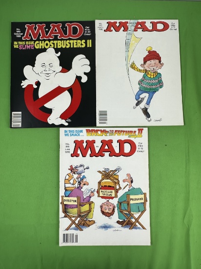 Mad Magazine 290, 293, 295