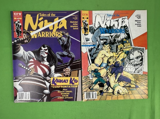 Tales of the NInja Warriors Magazine 10-11, 1989