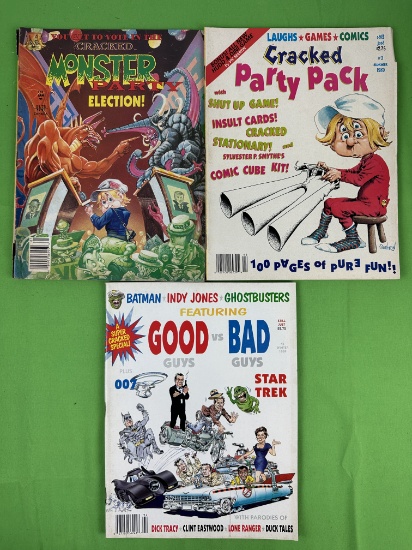 Cracked Monster Party 11, Cracked Party Pack 3, Super Cracked 3