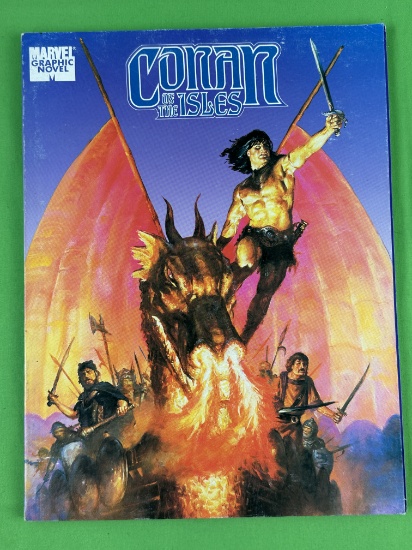 Marvel Graphic Novel 42, Conan of the Isles, 1988