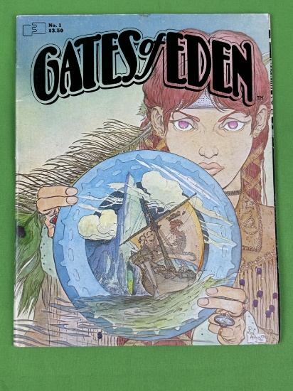 Gates of Eden 1, Rare underground Fantaco Magazine, Adult