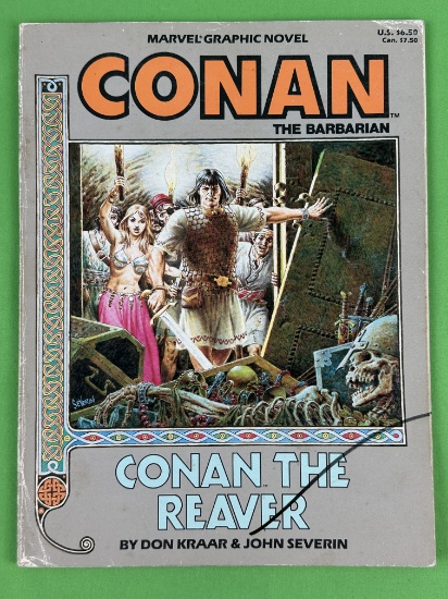 Marvel Graphic Novel 28, Conan the Barbarian, 1987