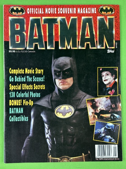 Batman Official Movie Souvenir Magazine, 1989