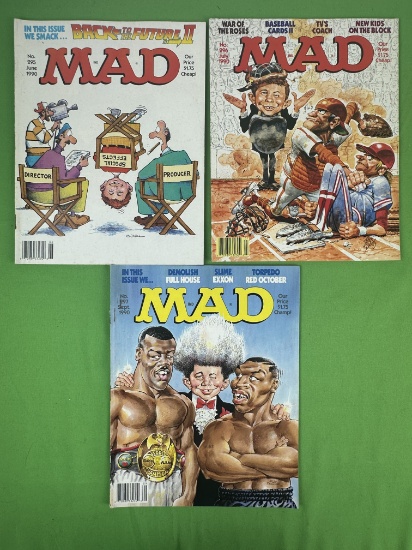 Mad Magazine 295-297