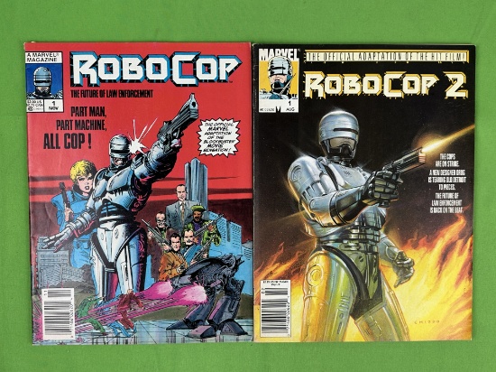 Robocop Magazine 1, Robocop 2 Magazine 1, Official movie adaptations