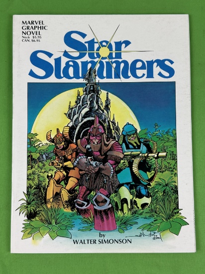 Marvel Graphic Novel 6, Star Slammers, 1983