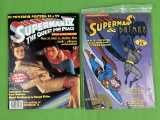 Superman IV: The Quest for Peace Poster Magazine; Superman & Batman Magazine 1, Sealed