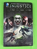 Injustice: Gods Among Us, Volume 1, Hardcover Graphic Novel, (previous library book)