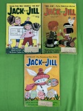 Jack and Jill Magazine Jun, Nov 1962, Mar 1963